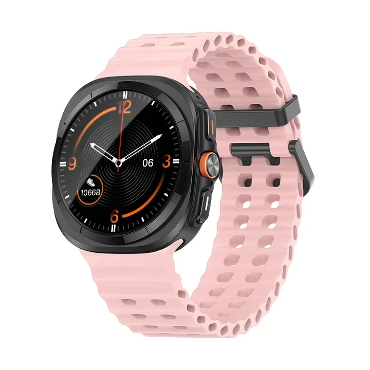 Ocean Silicone Band for Samsung Galaxy Watch 7 Ultra 47mm 20 Ocean Silicone Band for Samsung Galaxy Watch 7 Ultra 47mm - Image 20