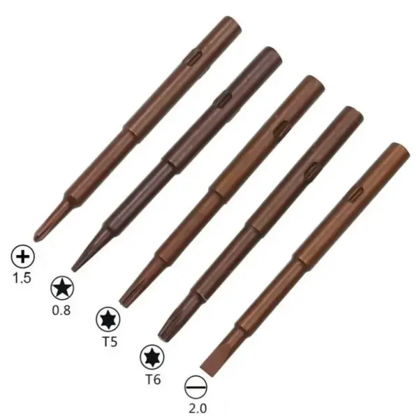 5-in-1 Precision Screwdriver Set for Mobile Devices - Image 3