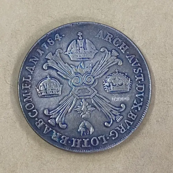Replica 1784 Austrian Netherlands 1 Kronenthaler Coin - Image 5
