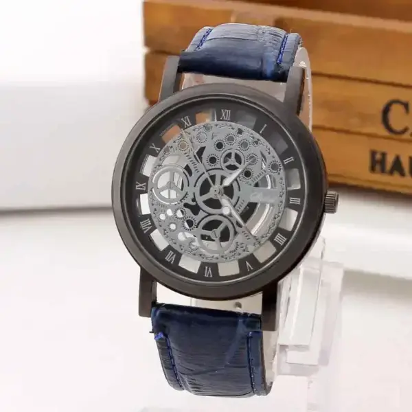 Men's Quartz Hollow Dial Watch D0H66EN - Image 11
