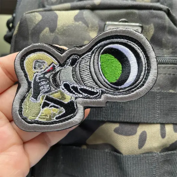 Tactical Photography Morale Badge Patches DIY Backpack - Image 2