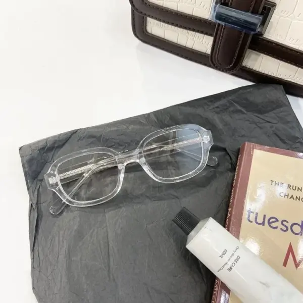 Retro Korean Anti-Blue Light Glasses Frame Unisex - Image 8