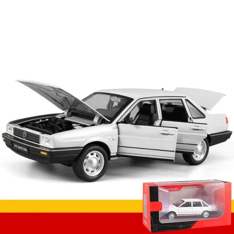 Volkswagen Santana 1:24 Diecast Model Car with Sound and Light 10 Volkswagen Santana 1:24 Diecast Model Car with Sound and Light - Image 10