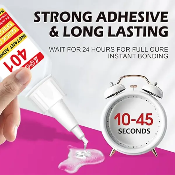 Super Glue 20ML Fast-Setting Adhesive for Multiple Materials - Image 2
