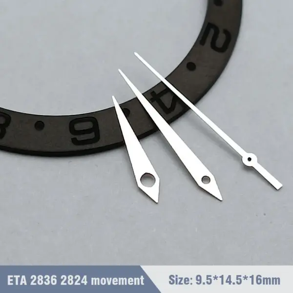Watch Hands ETA 2836 2824 Movement Set - Image 3