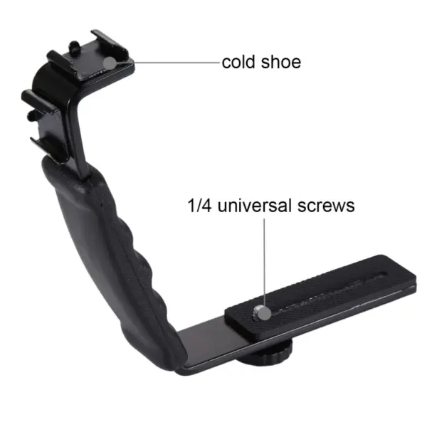 PULUZ PU3011 L-Shape Camera Flash Bracket - Image 4