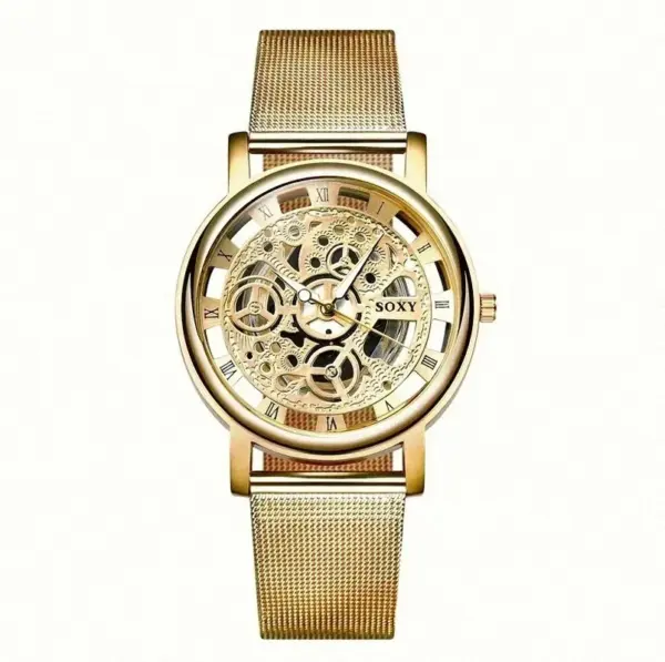 Luxury Skeleton Men and Women Watch SK-01 - Image 5