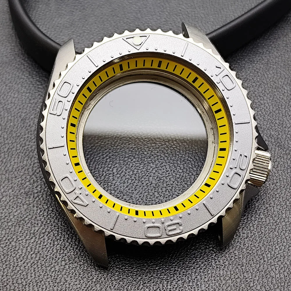 42mm Black Matte Watch Case for NH35 Movement 16 42mm Black Matte Watch Case for NH35 Movement - Image 16