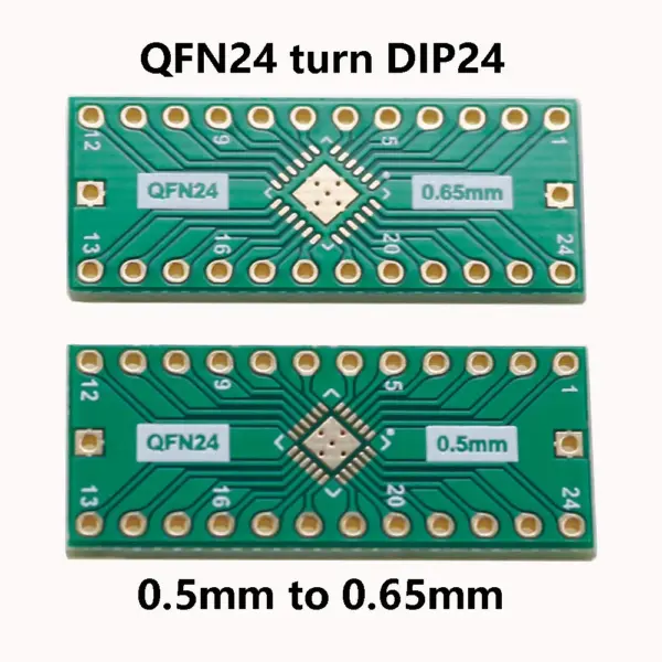 QFN24 to DIP24 IC Adapter Plate Set - Image 2