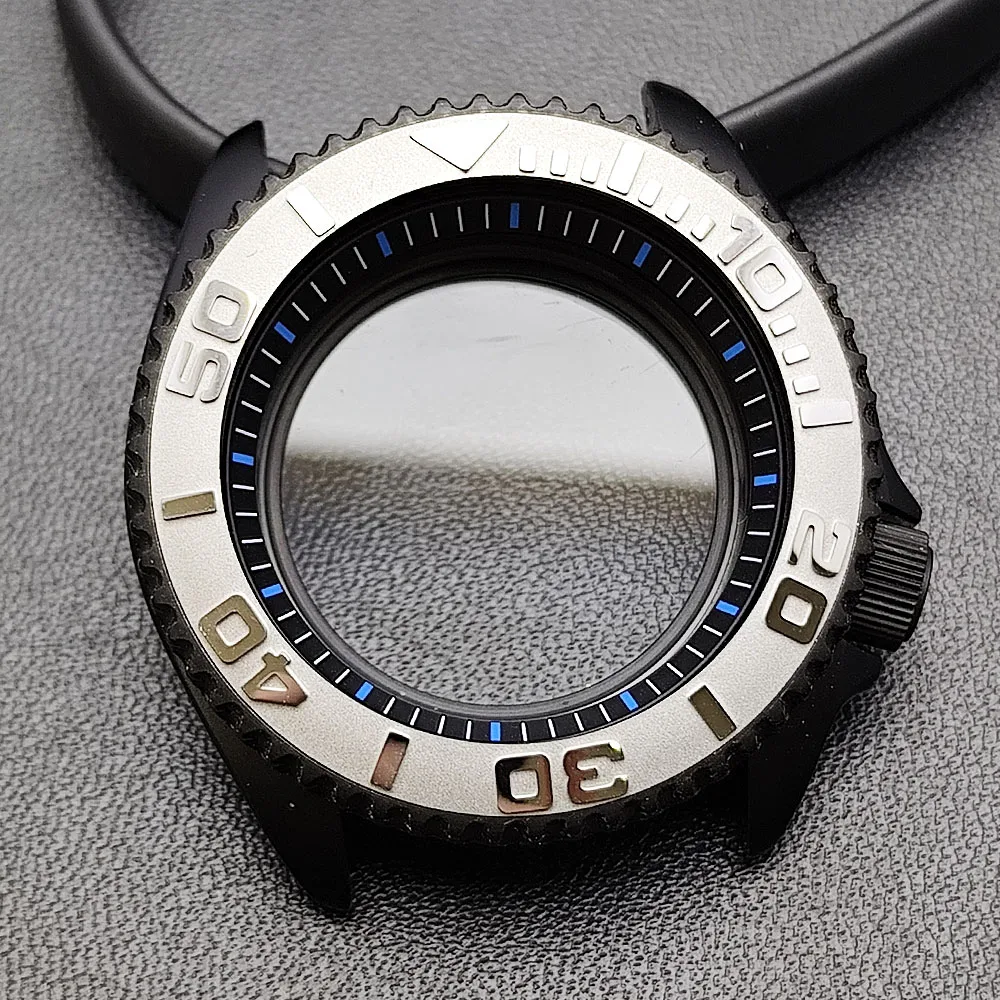 42mm Black Matte Watch Case for NH35 Movement 143 42mm Black Matte Watch Case for NH35 Movement - Image 143