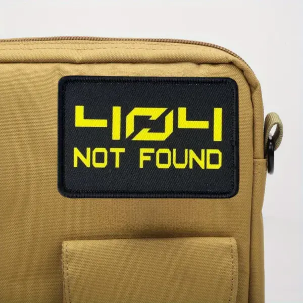 404 NOT FOUND Tactical Military Patch Set for Clothing - Image 6