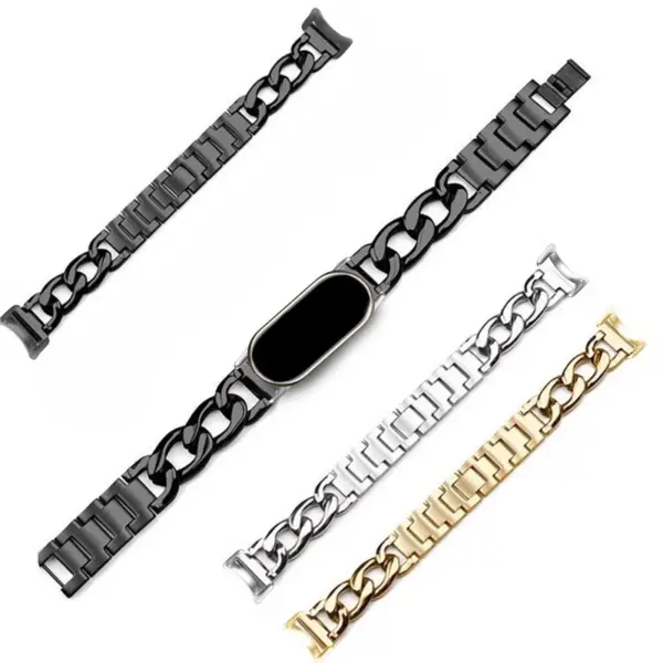 Stainless Steel Replacement Band for Xiaomi Mi Band 8/9 - Image 2