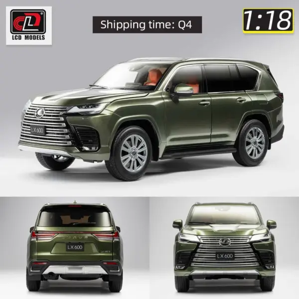 1:18 LX600 Alloy SUV Car Model Collection - Image 10