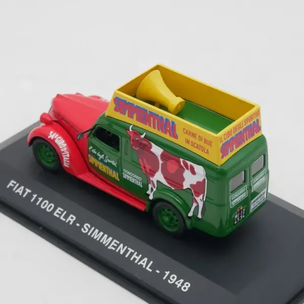 Ixo 1:43 Fiat 1100 ELR Simmental 1948 Model - Image 5