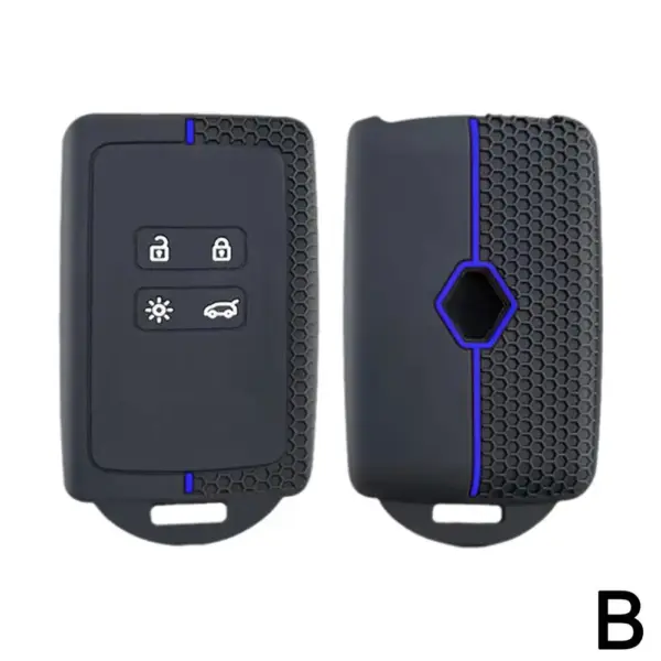 Silicone Car Key Cover for Renault Models - Image 8