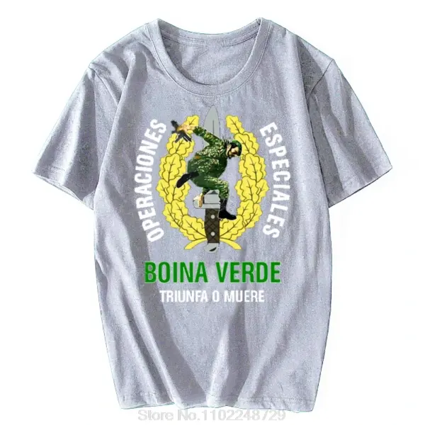 Spanish Legion Guerrillero T-Shirt Men’s Cotton Casual Streetwear - Image 4