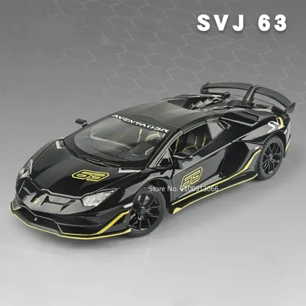 1:24 Revuelto Alloy Car Model with Sound - Image 7