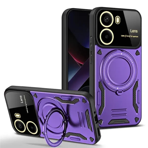 POCO X7 Pro 5G Magnetic Armor Case with Lens Protector - Image 9