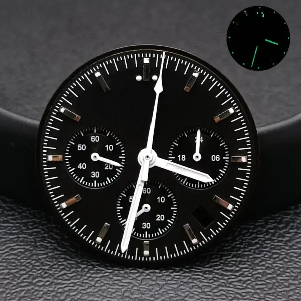 Green Luminous Dial Hands for VK63 Watch Model - Image 4