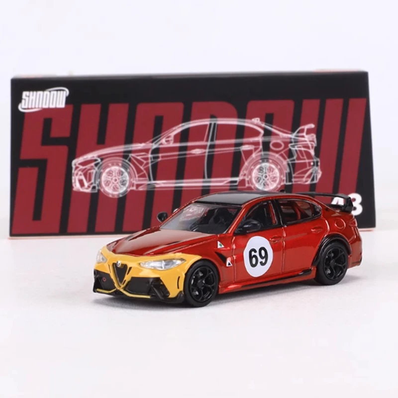 SHADOW 1:64 Romeo Giulia GTAm Metal Car Model 9 SHADOW 1:64 Romeo Giulia GTAm Metal Car Model - Image 9