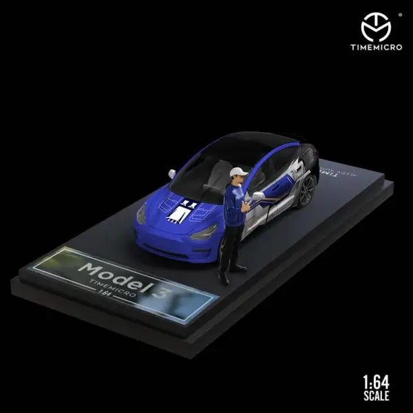 Tesla Model 3 1/64 Diecast Collectible Model - Image 5