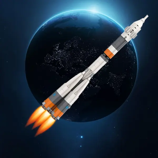 MOC Ultimate Soyuz Rocket Building Set 1:110 Scale - Image 6