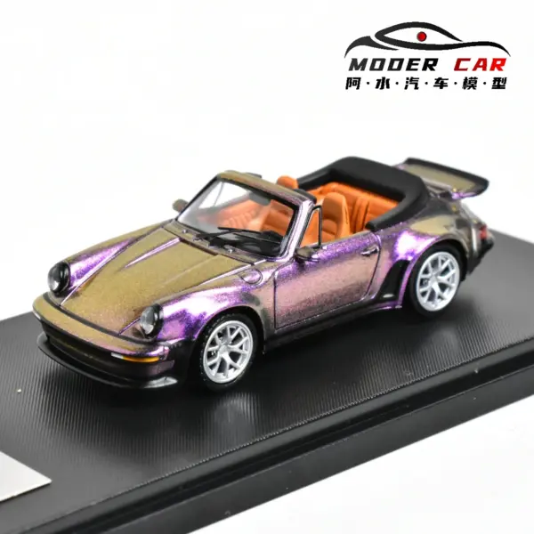 RM Rhino 1:64 Singer Turbo Cabriolet Diecast Model - Image 2