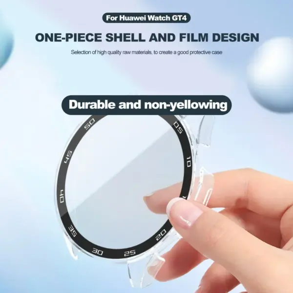 Tempered Glass & Case for Huawei Watch GT4 46mm - Image 5