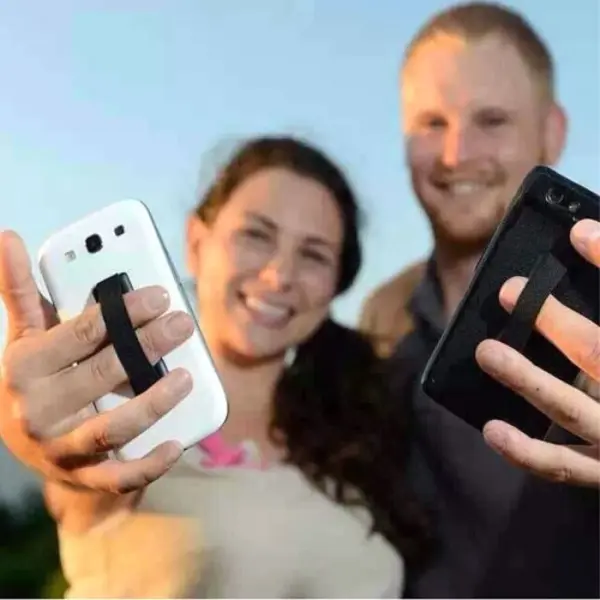 Universal Finger Grip Phone Holder for Tablets and Smartphones - Image 6