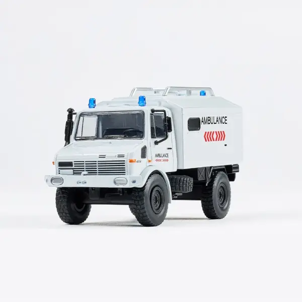 Massdi 1:64 U1300L U300L DLRG Ambulance Model Kit - Image 7