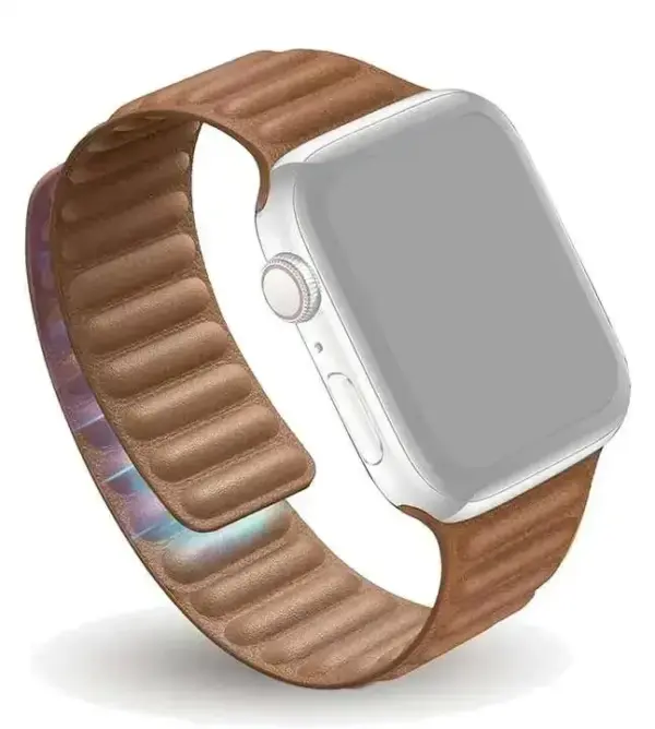 Leather Strap for Apple Watch Series 8/7/6/5/4/3/2/1 - Image 3