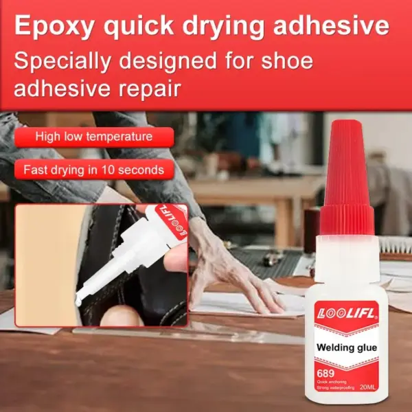 LOOLIFL Strong Shoemaker Mending Glue 20ml - Image 5