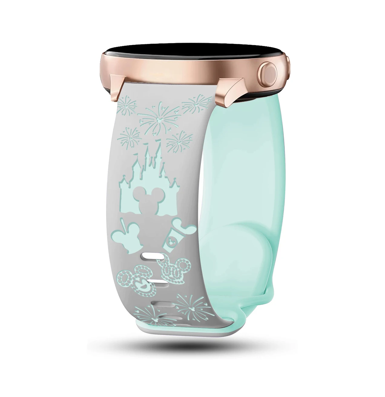 20mm Silicone Floral Engraved Watch Band for Samsung Galaxy Watch 7 20 20mm Silicone Floral Engraved Watch Band for Samsung Galaxy Watch 7 - Image 20