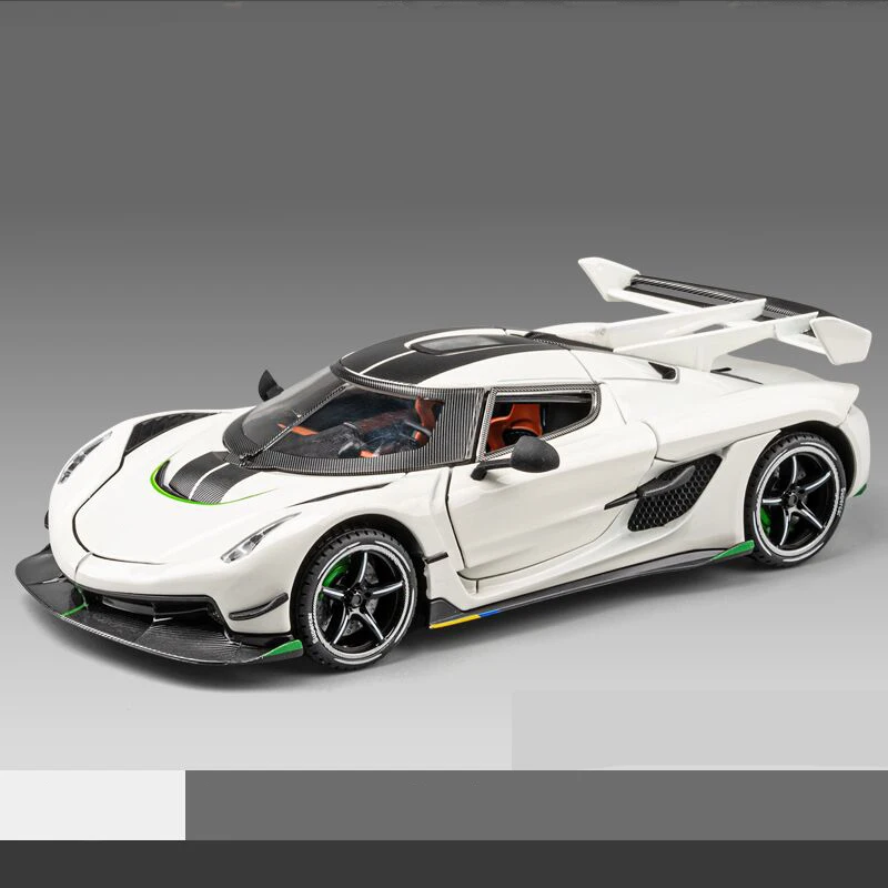 1:24 Jesko Diecast Alloy Supercar Model 7 1:24 Jesko Diecast Alloy Supercar Model - Image 7