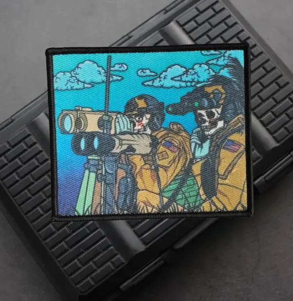Skeleton Observer Tactical Patch for Clothing and Gear - Image 7