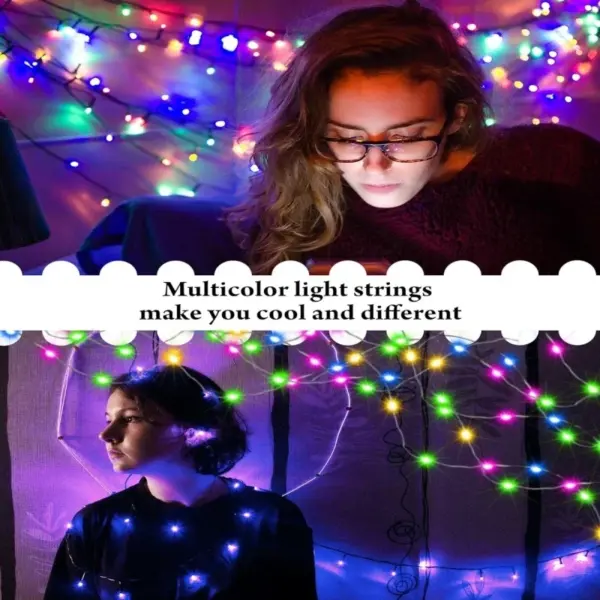 Battery-Operated LED Fairy String Lights 1-10M - Image 3