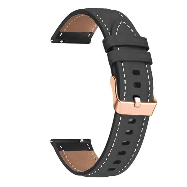 Galaxy Watch 4/5 44mm/40mm Soft Leather Strap - Image 7