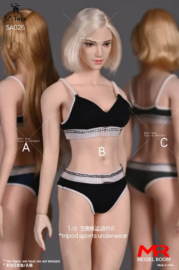 1/6 Scale Model Underwear Set for Action Figures - Image 4