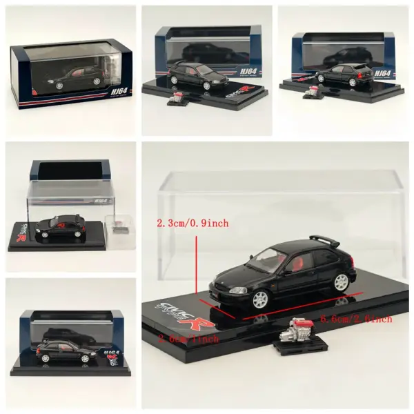 1/64 CIVIC TYPE R EK9 Custom Diecast Model - Image 13
