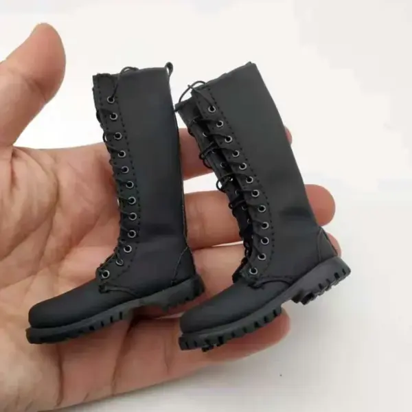 1/6 Scale Male Soldier Combat Boots for 12in Dolls - Image 7