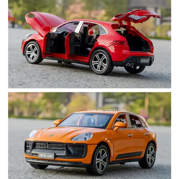 1:32 Scale Macan Panamera Alloy Diecast Car Model - Image 6