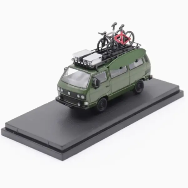 1:64 Scale VW T3 Van Modified Camping Bus Alloy Model - Image 6