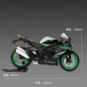 Kawasaki Ninja ZX-10R Diecast Model Motorcycle 12 Sc11ba3df92114af7bbab8e2372754a831