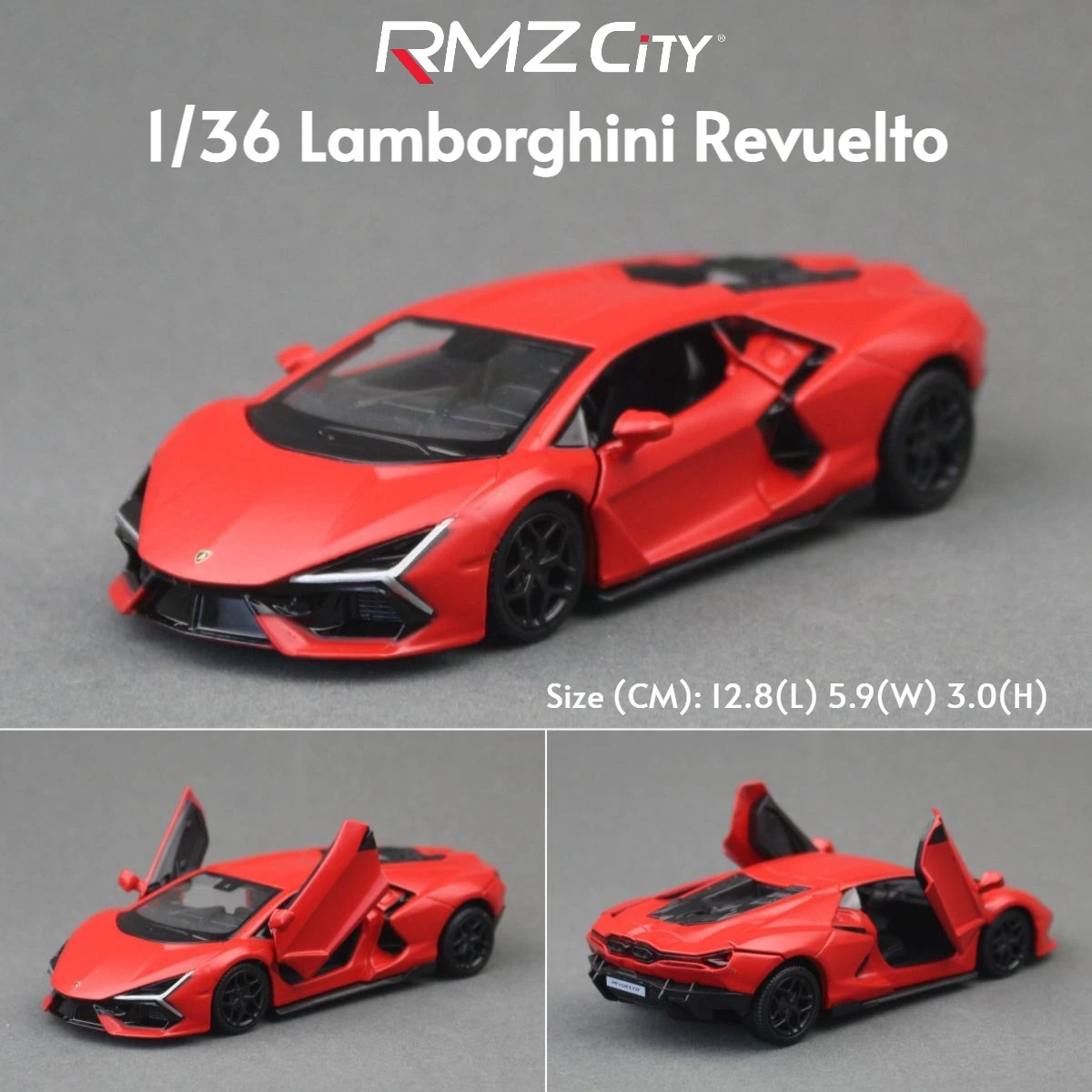 1/36 Lamborghini Super Sport Diecast Model Toy 18 1/36 Lamborghini Super Sport Diecast Model Toy - Image 18