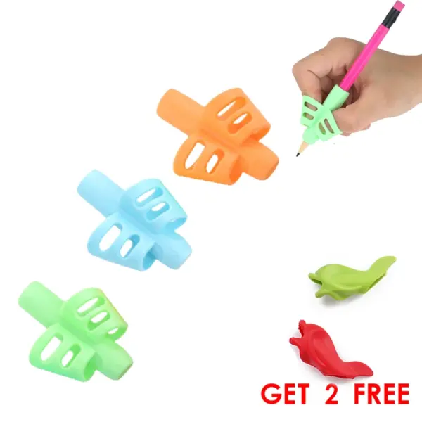Children's Silicone Pencil Grips for Better Handwriting - Image 7