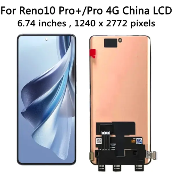 Reno 10 CPH2531 LCD Screen Replacement for Oppo Reno 10 Pro - Image 3
