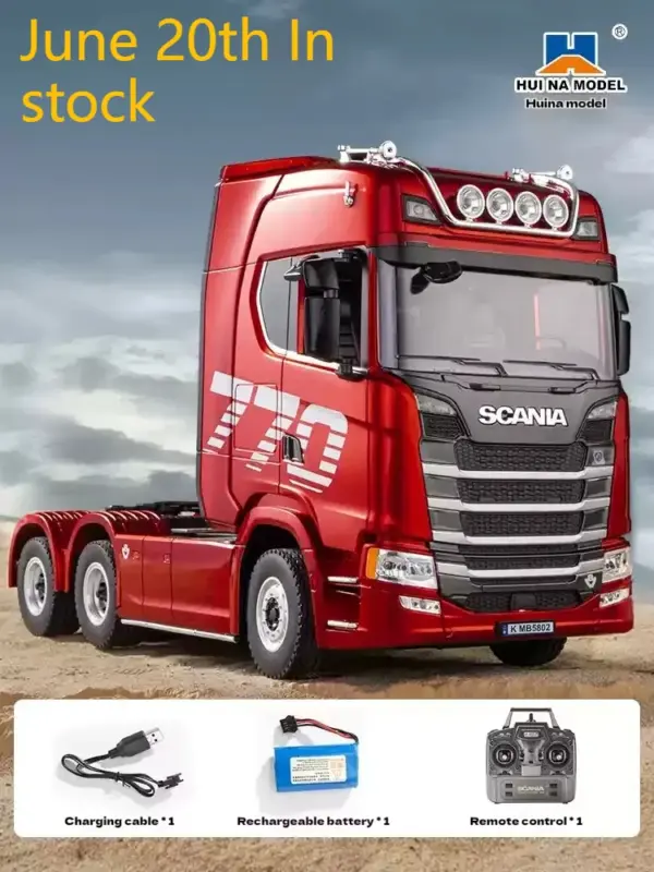 Huina Scania 770S Remote Control Car 501D - Image 7