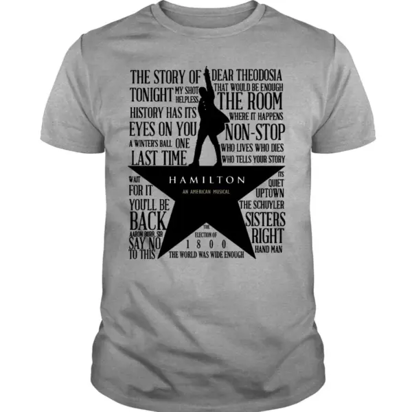 Hamilton An American Musical Cotton T-Shirt S-3XL - Image 3