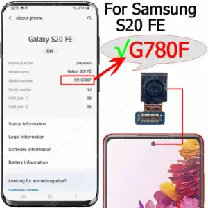 Original Front Camera Module for Samsung Galaxy S20 Series 24 Sc19e18016fc84b8dbb51fc287ce2645bg 1