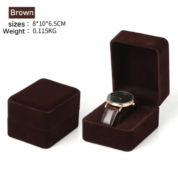 Velvet Round Corner Smartwatch Storage Box - Image 10